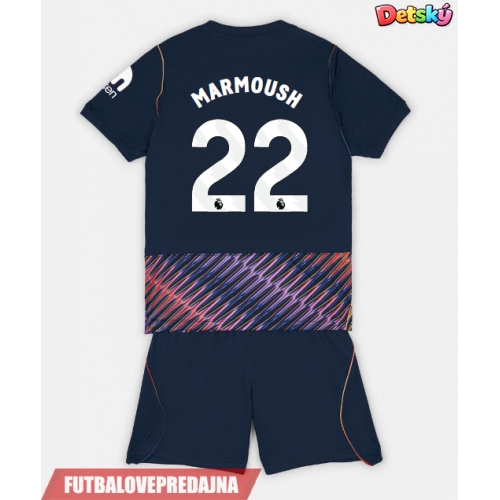 Lacne Dětský Futbalové dres Tottenham Hotspur Omar Marmoush #22 2026-27 Krátky Rukáv - Preč (+ trenírky)